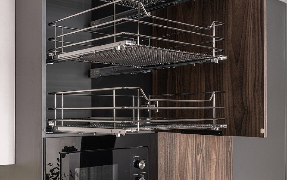 Древесно-песчаная кухня для ТВ-проекта «Квартирный Вопрос» 