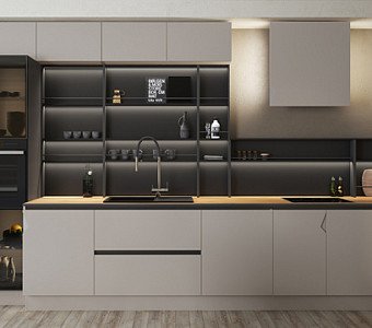 Главные тренды дизайна кухонь в 2026 году: цвета, материалы и формы