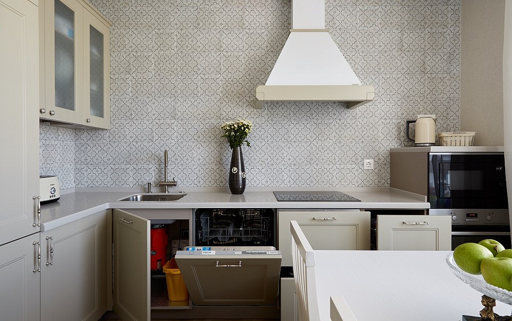 Кремовая кантри-кухня