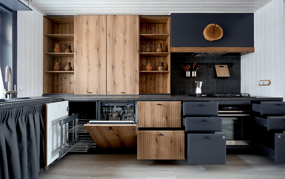 Кухня Бриджит для семьи фермеров