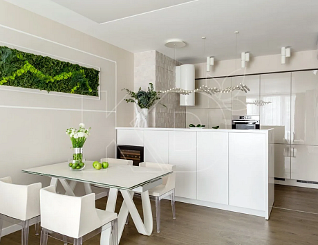 проект П-образной кухни