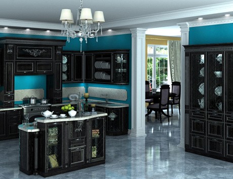 Темная кухня в Самаре