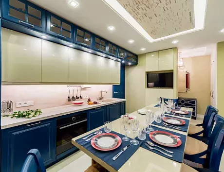 Синяя кухня в Обнинске