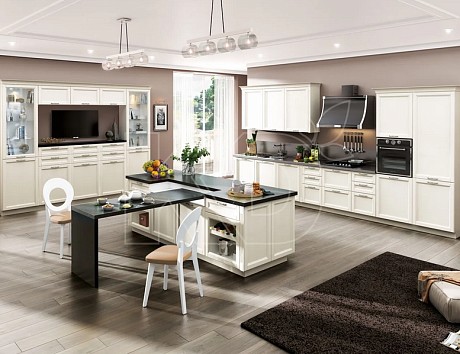 Фасады из массива ясеня для кухни