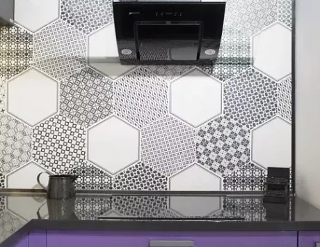 Фиолетовая кухня в Ярославле