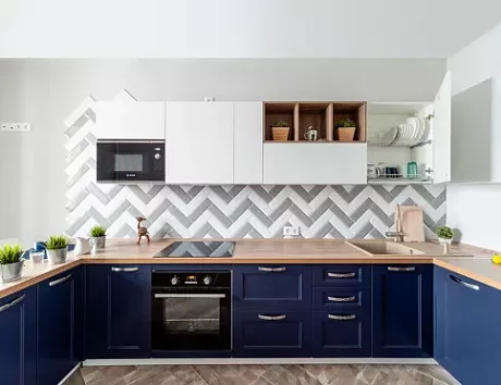 Синяя кухня в Обнинске