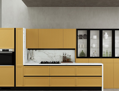 Кухня без ручек