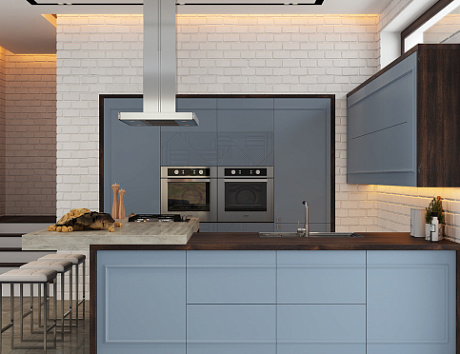 Синяя кухня в Сызрани