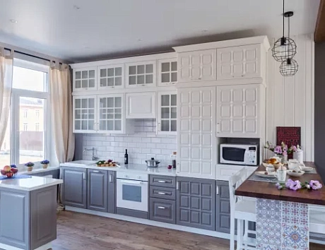 Серая кухня в Сызрани