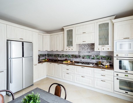 Бежевая кухня во Владикавказе