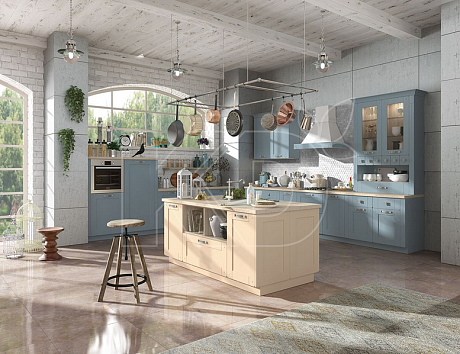 цвет угловой кухни