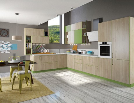 Бежевая кухня во Владикавказе