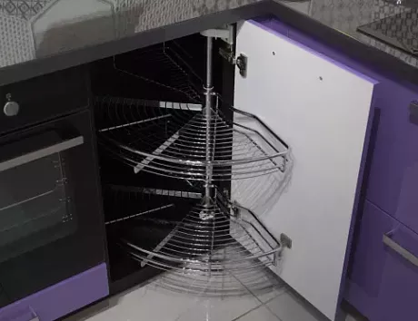 Фиолетовая кухня в Ярославле