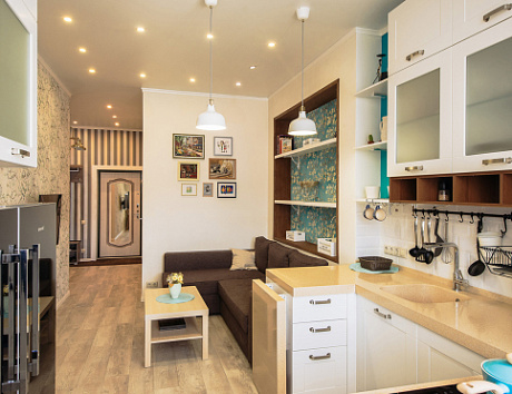 Стиль Кантри в кухонном пространстве