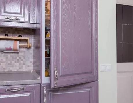 Фиолетовая кухня в Ярославле