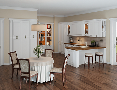 кухня в современном стиле, нестандартные кухни