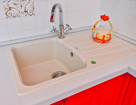 Глянцевая кухня в Анапе