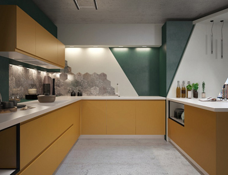 Желтая кухня в Иркутске