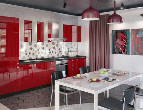 Красная кухня в Липецке