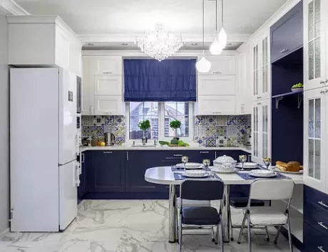 Синяя кухня в Обнинске