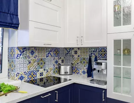 Синяя кухня