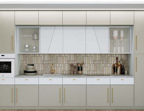 Кухонный гарнитур в стиле минимализм