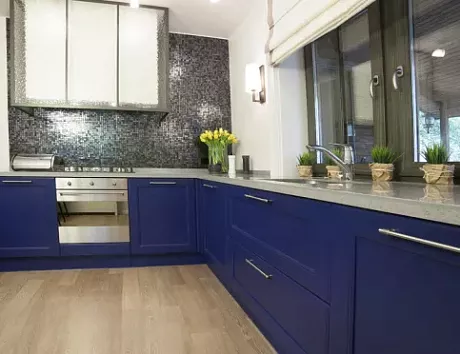 Синяя кухня в Наро-Фоминске