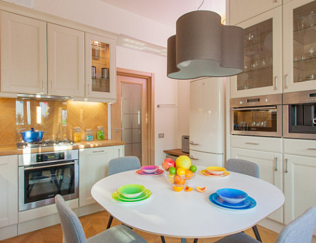 Светлая кухня в Арзамасе