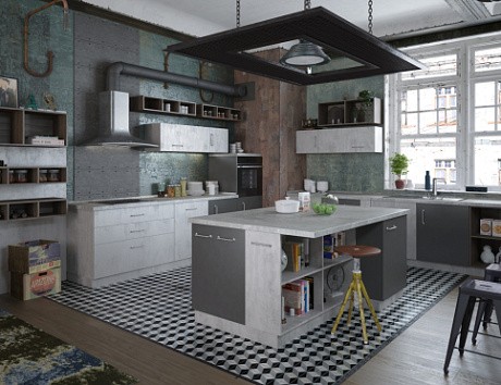 Серая кухня в Южно-Сахалинске