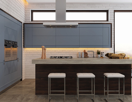 Синяя кухня в Сызрани