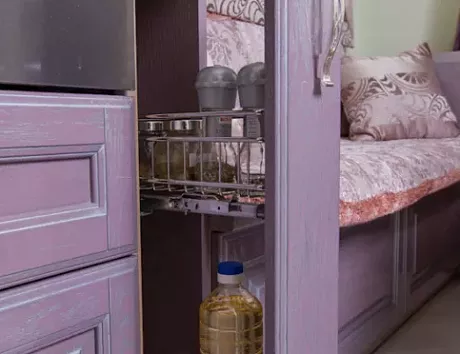 Фиолетовая кухня в Ярославле