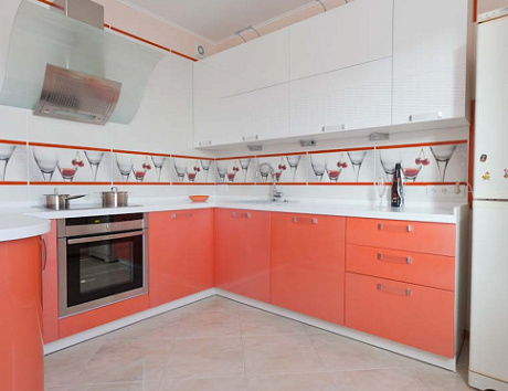 Белая кухня в Липецке