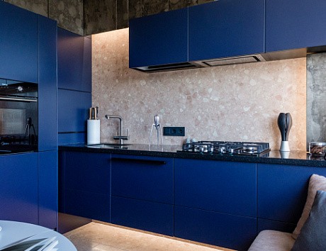Синяя кухня