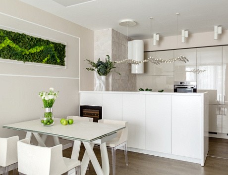 Глянцевая кухня в Казани