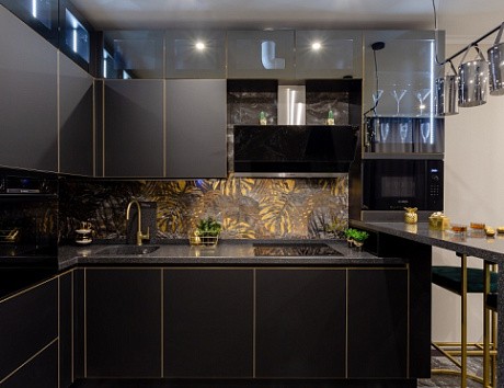 Темная кухня в Самаре